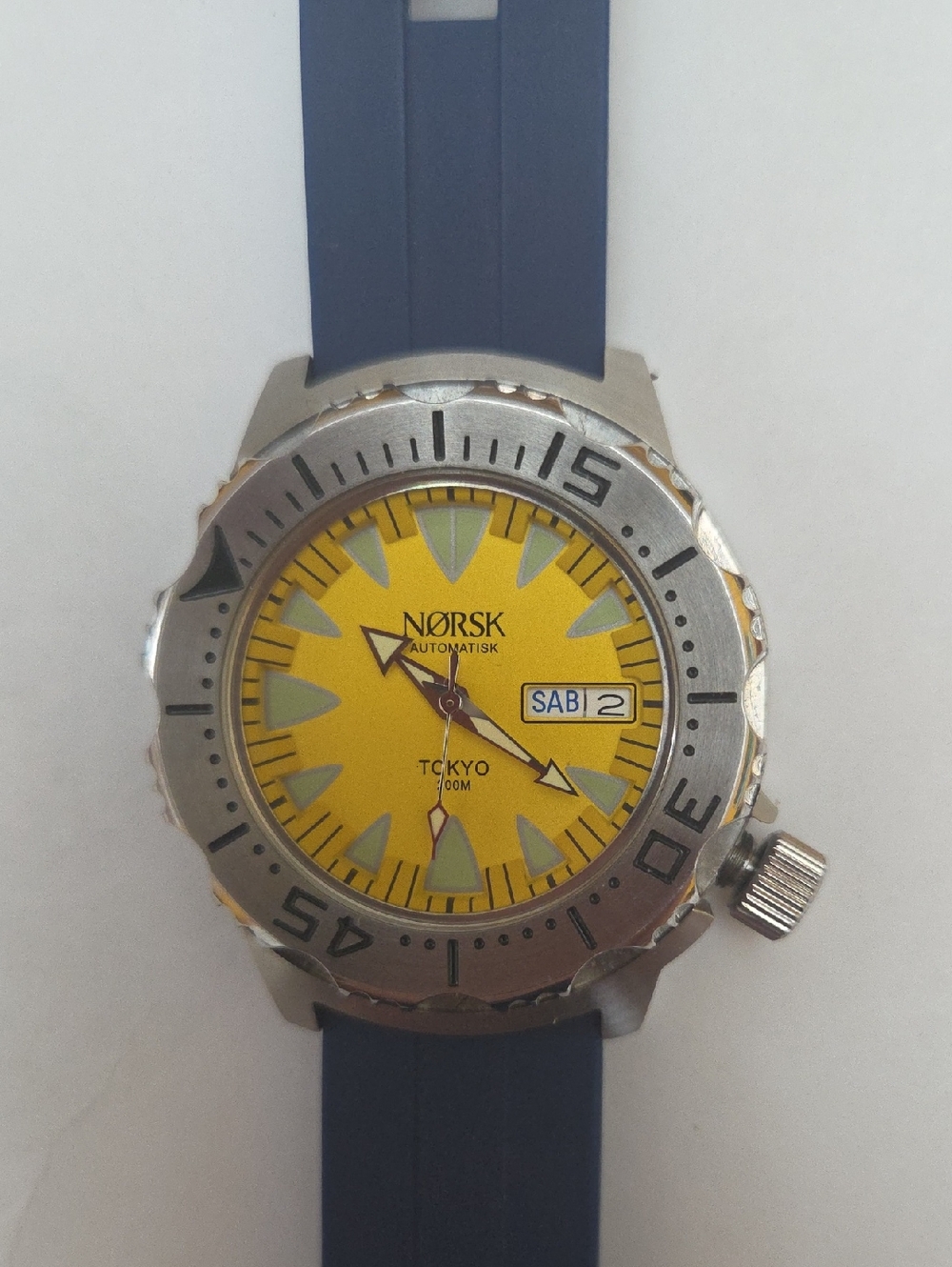 NORSK model Tokyo, A Cool Hommage Of SEIKO MONSTER.